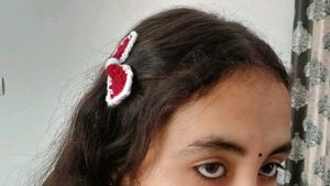 Handmade Crochet Hair Clips