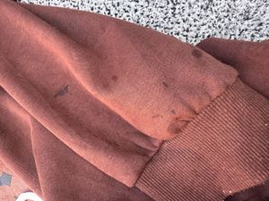 Oversized Brown Graphic Hoodie