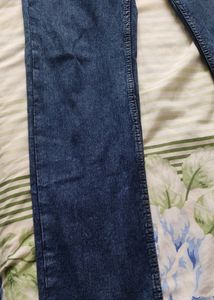 BASICS Men Navy Blue DENIM JEANS