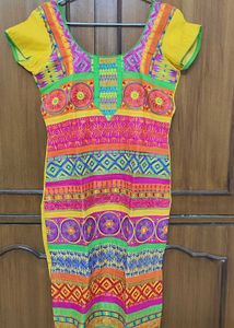 Ethnic Suit full embroidered w/ chudidar pajami