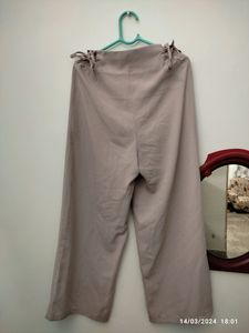 Pinkish Beige Flare Pant