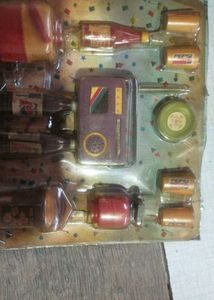 Vintage Toy Kitchen Playset