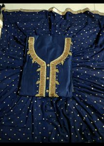 Beautiful Glaced Cotton Unstitched Suit