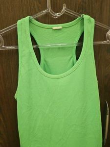 Light Green Racerback Tank Top