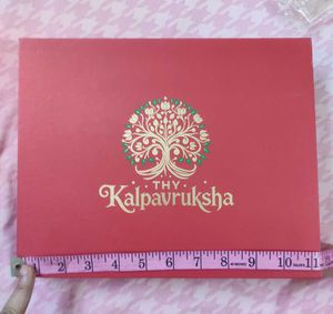 Brand New Elegant Kalpavruksha Red Gift Box