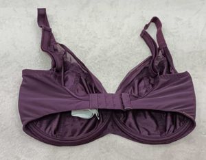 Plum Lace Full Coverage Bra...30G
