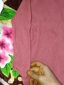 Cute Pink Knit Sweater
