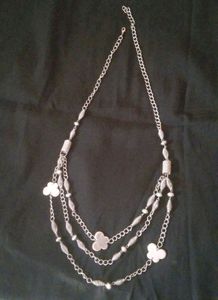 New Fancy Metallic Belt &amp; Long Neckpiece Set