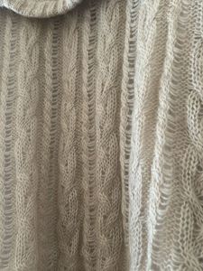Premium Woolen Open Sweater With Button