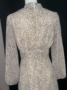 Chic Printed Long Sleeve Dress