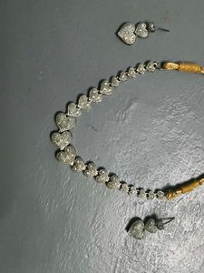 Heart Necklace & Earring Set
