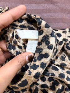 H&amp;M Leopard Print Top