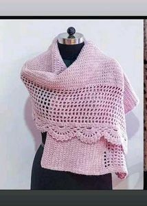 Colorful Crochet Granny Square Shawl