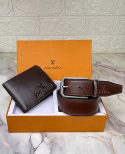 lv belt wallets set