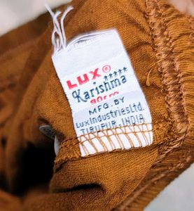 Comfortable Brown Cotton Palazzo Pants