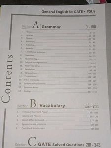 GATE 2023 &amp; 2020 General English Books and workboo
