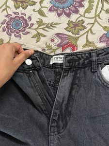 Gray Cargo Jeans