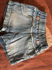 4 Bottoms Kids' Denim and shorts combo