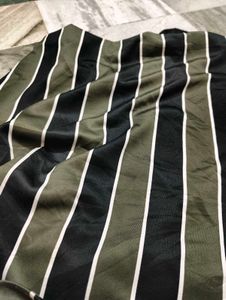 Striped Pencil Skirt