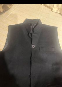 Stylish Black Nehru Jacket - Versatile &amp; Classic