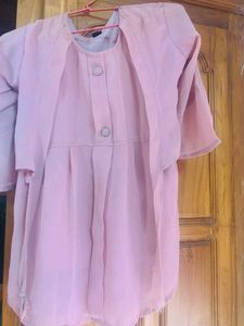 Pink Dress with Jacket