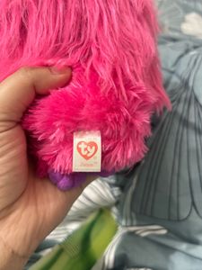 TY rare find Zeezee “the pink monster “
