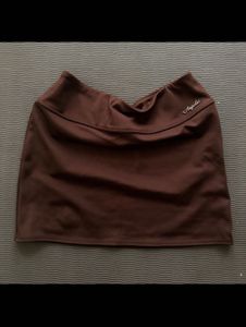 Brown Mini Skirt