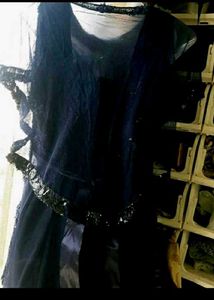Elegant Navy Blue Lace Gown brand new 😎😎😎