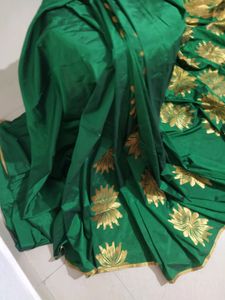 Green Saree, Free shipping