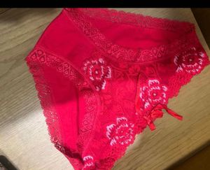 Lacy Red Briefs