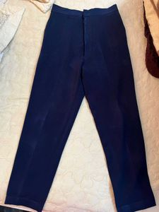 Elegant Navy Blue Trousers