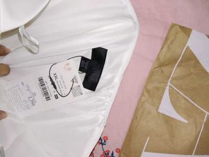 ZARA -White Corset Top