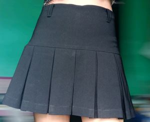 Pleated Mini Skirt
