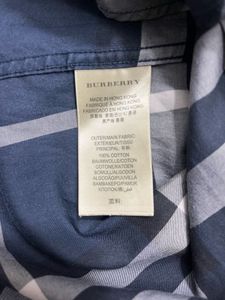 Men's Blue Checkered Casual Shirt