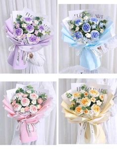 Crochet Flower Bouquet