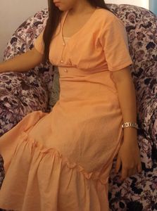 Cute Pink Midi Dress