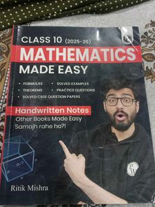 Class 10 Mathematics Made Easy Book