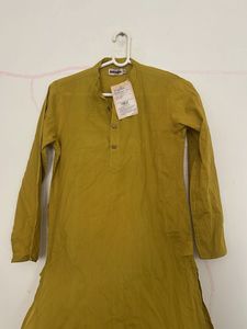Men's Mustard Kurta
