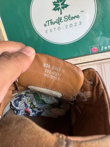 Hush Puppies Zeal Derby/Boat Brown Leather Sneaker