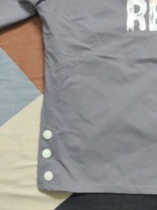 Grey "Relax Vibes" Graphic T-Shirt