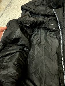 Black Bomber Jacket Cropped&amp; Thick Padded