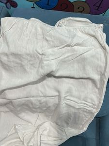 White Embroidered Tank tunic