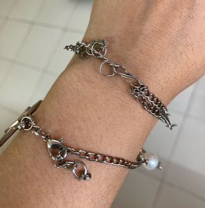 Star and Pearl Charm Bracelets