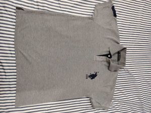 US Polo Assn. Men's Grey Tshirt