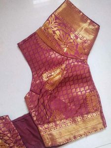 Elegant Brocade Blouse