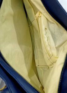 Elegant Navy Blue Handbag