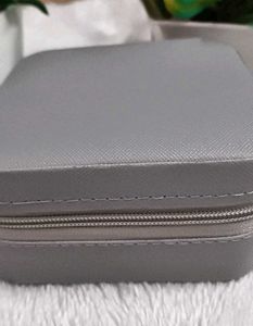 Small Travel Jewellery Organiser Box, PU Leather,