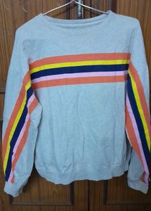 Cozy Striped Sweatshirt