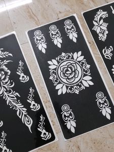 Medium Henna Stencils 50₹ Per Sheet