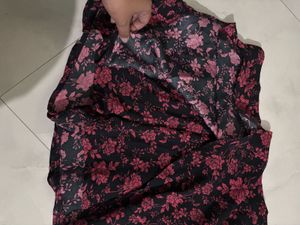 Zara Floral Print Mini Skirt